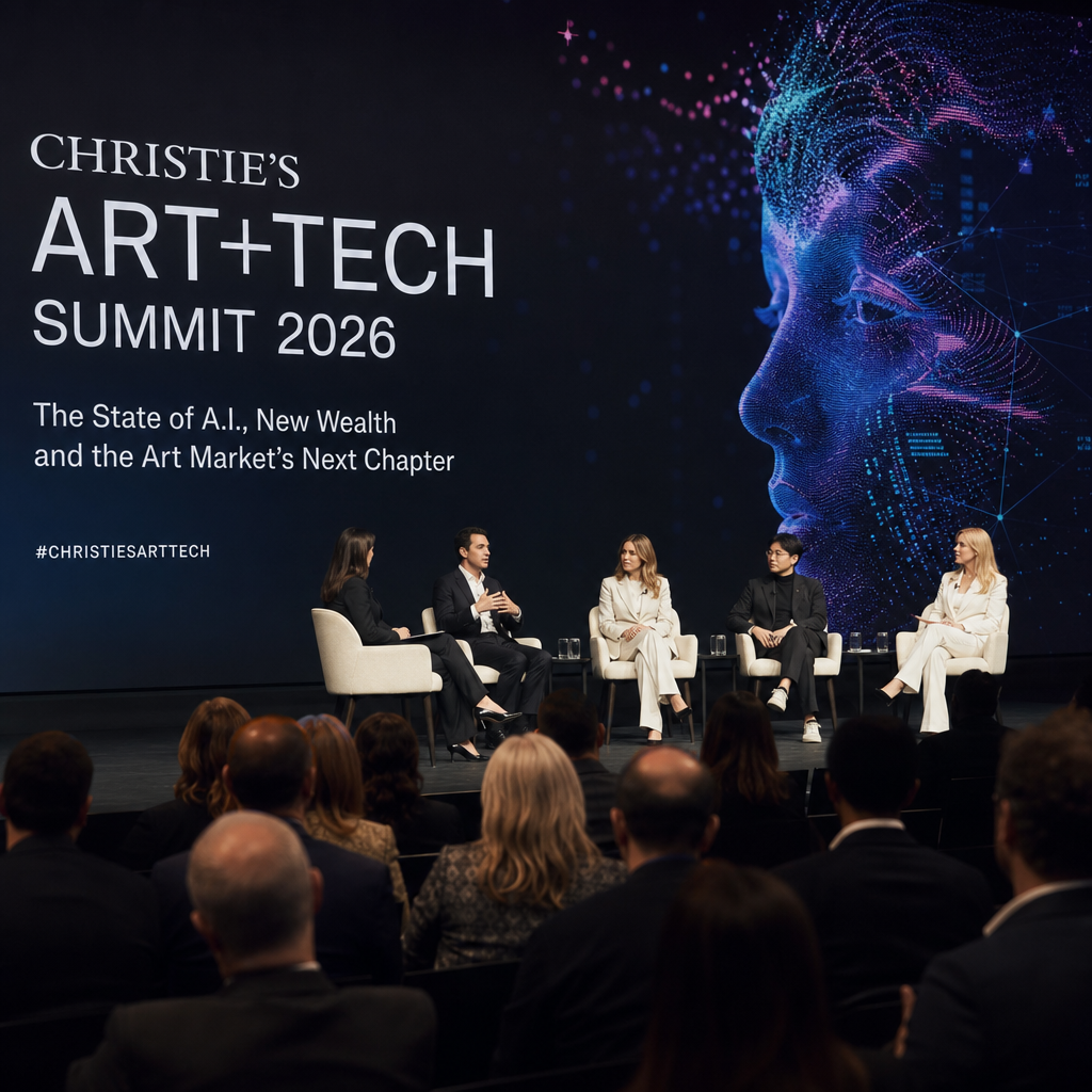 The Future of Art: A Glimpse at the Christie’s Art+Tech Summit 2026