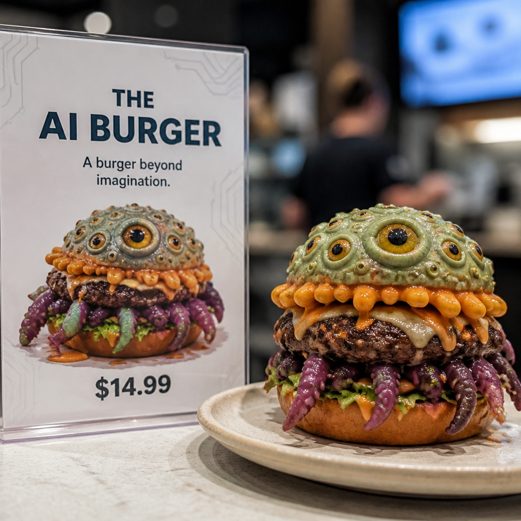 Bizarre AI Food Creations: When Reality Mirrors Creativity