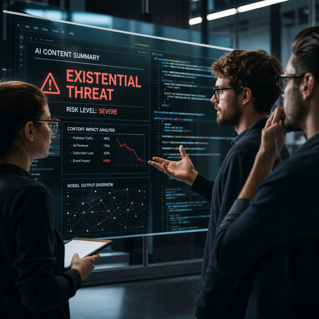 Tech Companies and the Existential Threat of AI to Publishers