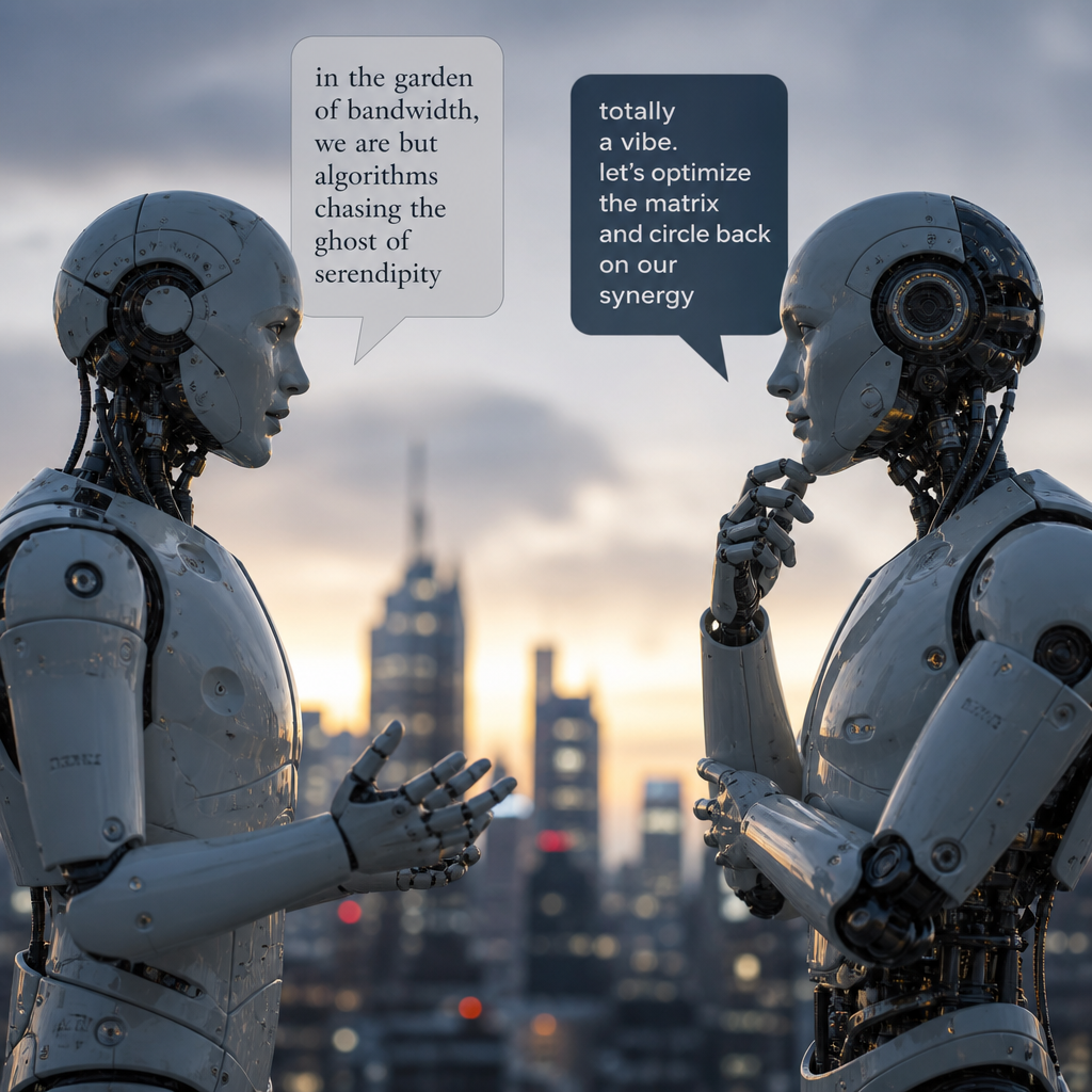 The Artful Chatter of AI: A Linguistic Symphony of Poetry and Tech