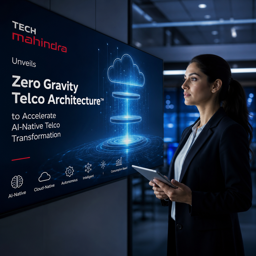 Tech Mahindra’s Zero Gravity Telco Architecture: Revolutionizing AI-Native Telco Transformation